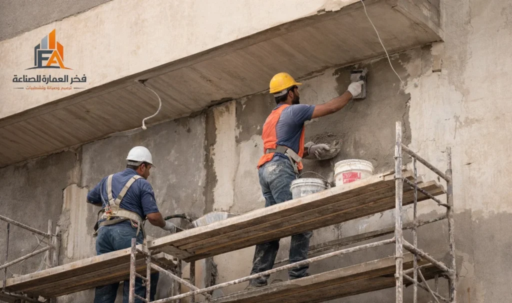 شركة ترميم مباني بالرياض صيانة وتجديد