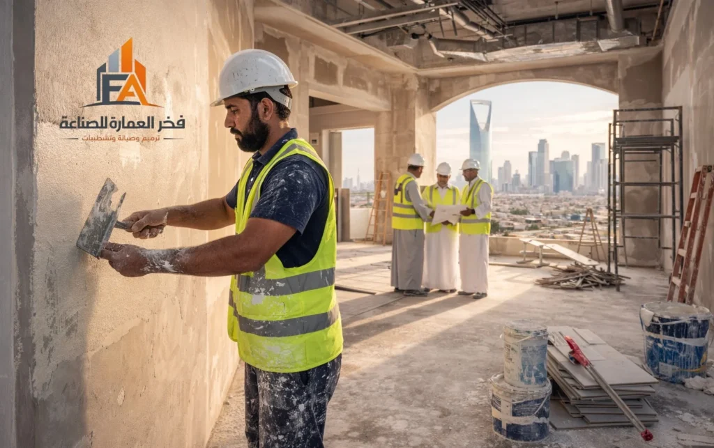 تشطيب الشقق والدهانات
